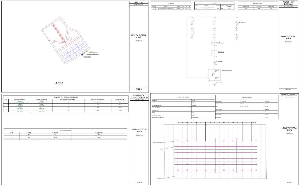 screenshot of Web Solar Cloud